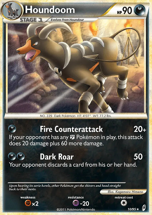 Houndoom 10 Call of Legends Pokesingles