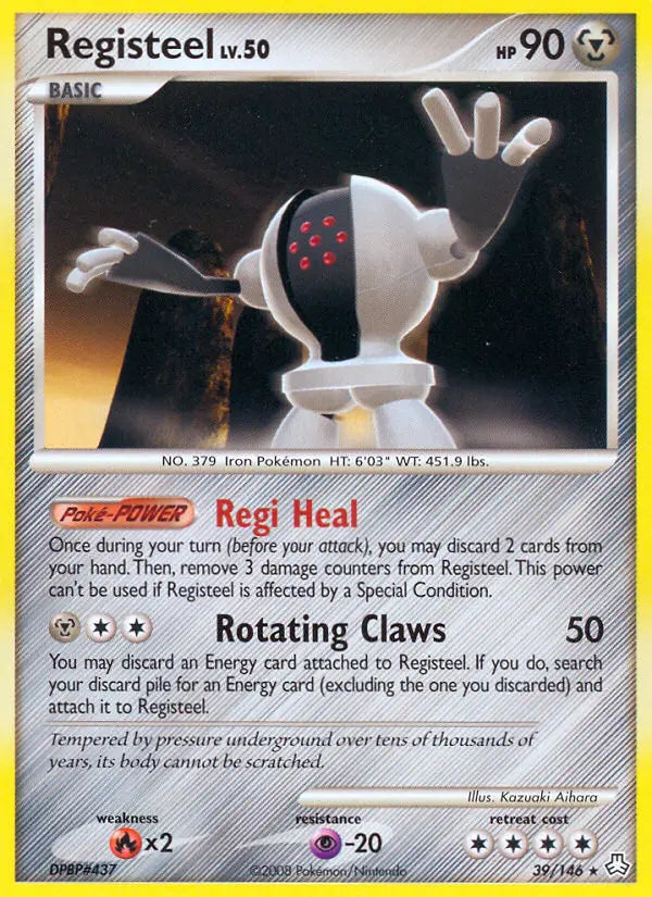 Registeel 39 Legends Awakened Pokesingles