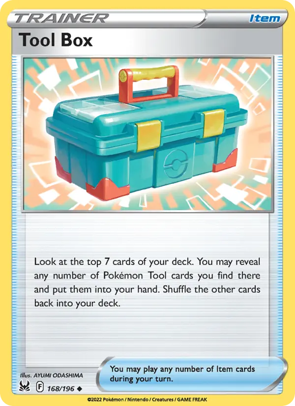 Tool Box 168 Lost Origin Pokesingles