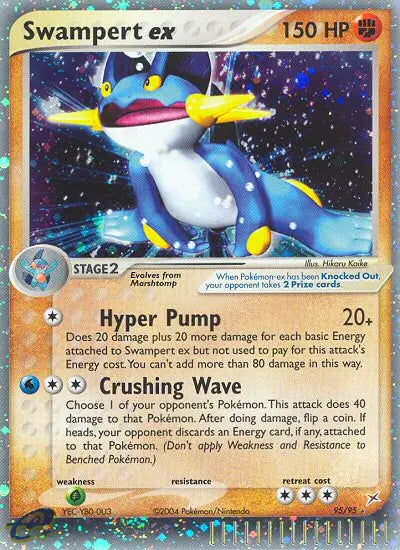 Swampert ex 95 Team Magma vs Team Aqua Pokesingles