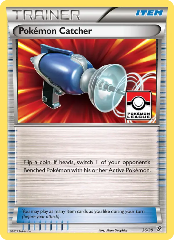 Pokémon Catcher 36 Kalos Starter Set Pokesingles