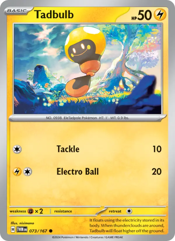 Tadbulb 73 Twilight Masquerade Pokesingles