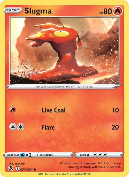 Slugma 34 Fusion Strike Pokesingles