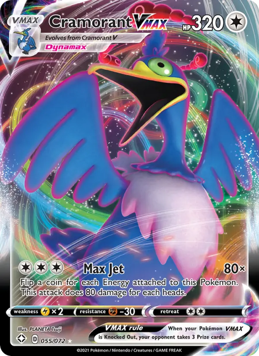 Cramorant VMAX 55 Shining Fates Pokesingles