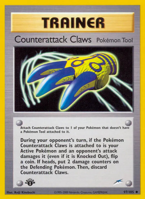 Counterattack Claws 97 Neo Destiny Pokesingles