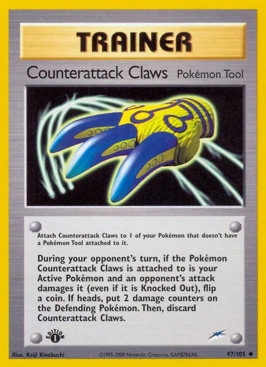 Counterattack Claws 97 Neo Destiny Pokesingles