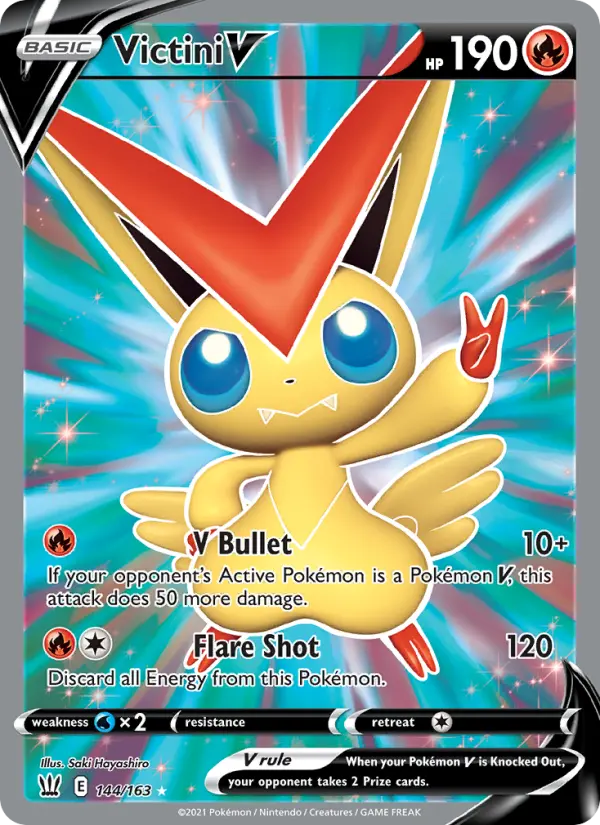 Victini V 144 Battle Styles Pokesingles