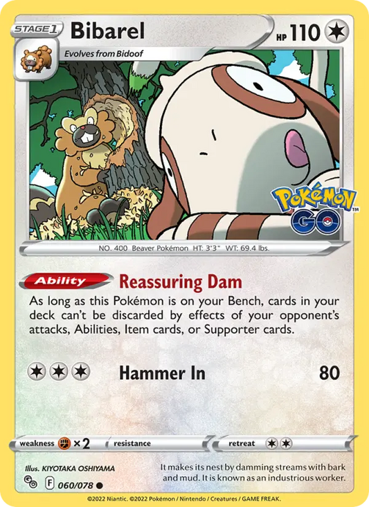 Bibarel 60 Pokémon GO Pokesingles
