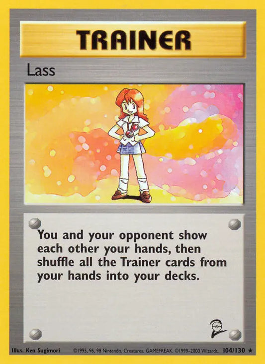 Lass 104 Base Set 2 Pokesingles