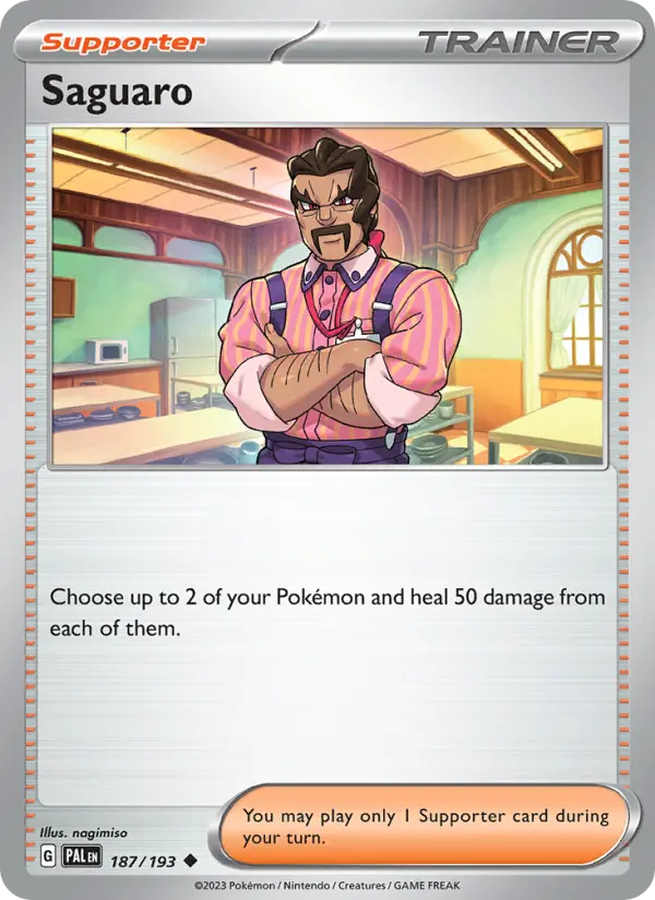 Saguaro 187 Paldea Evolved Pokesingles