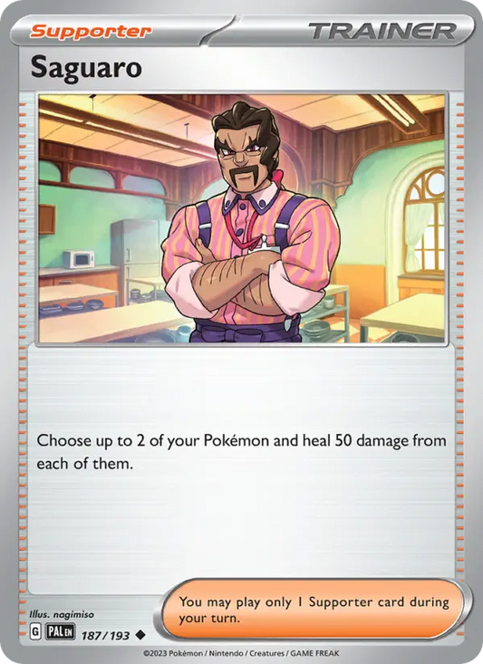 Saguaro 187 Paldea Evolved Pokesingles