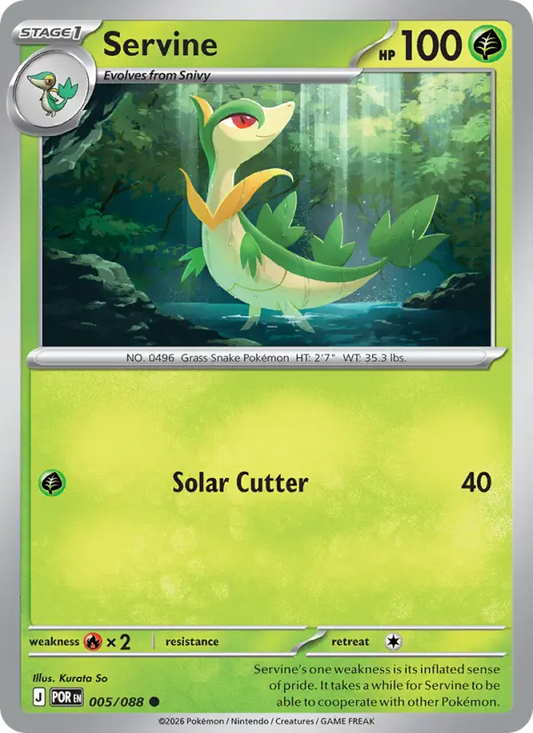 Servine 5 Perfect Order Pokesingles