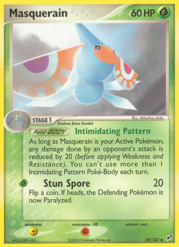 Masquerain 39 Deoxys Pokesingles
