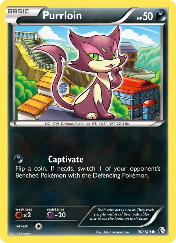 Purrloin 90 Boundaries Crossed Pokesingles