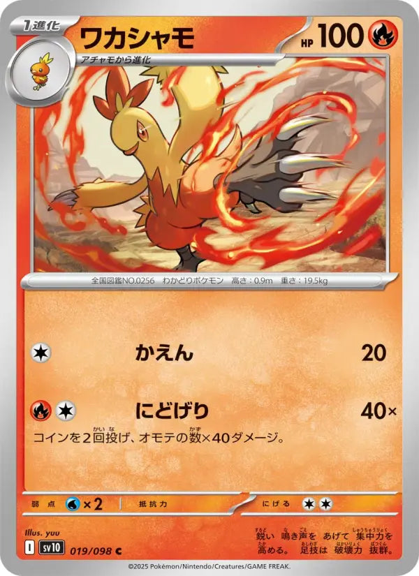 Combusken 19 ロケット団の栄光 Pokesingles