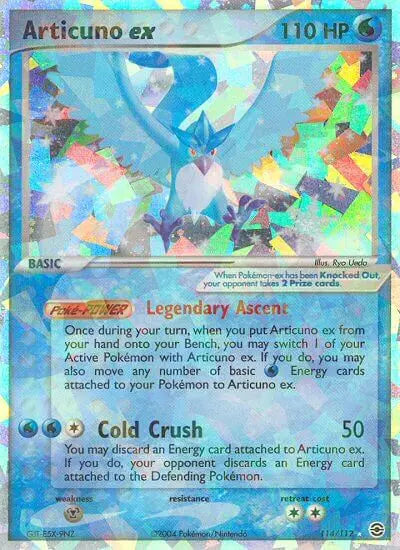Articuno ex 114 FireRed & LeafGreen Pokesingles