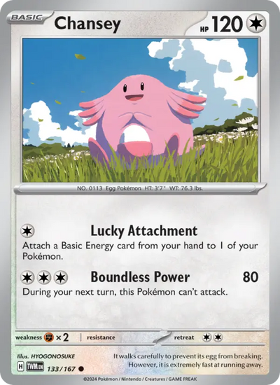 Chansey 133 Twilight Masquerade Pokesingles