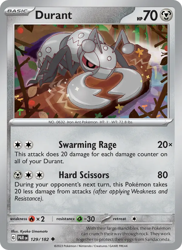 Durant 129 Paradox Rift Pokesingles