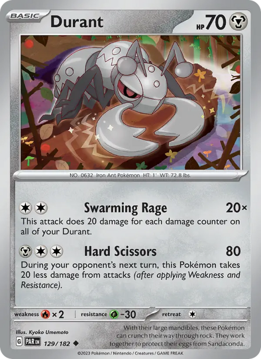 Durant 129 Paradox Rift Pokesingles