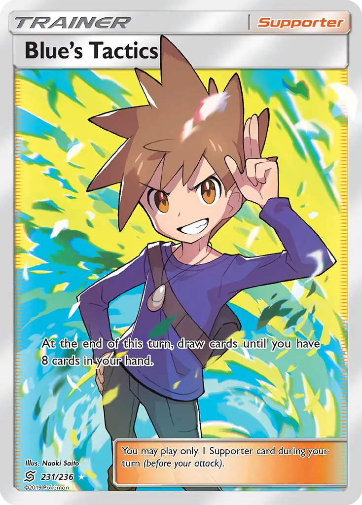 Blue’s Tactics 231 Unified Minds Pokesingles