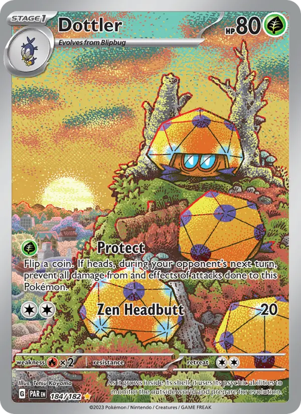 Dottler 184 Paradox Rift Pokesingles