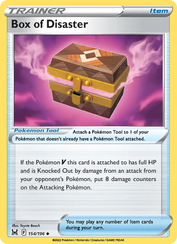 Box of Disaster 154 Lost Origin Pokesingles