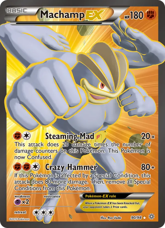 Machamp EX 90 Ancient Origins Pokesingles