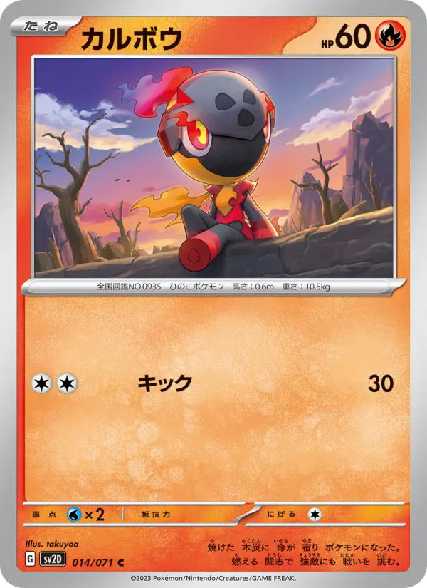 Charcadet 14 Snow Hazard Pokesingles