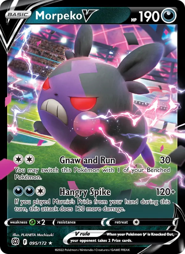 Morpeko V 95 Brilliant Stars Pokesingles