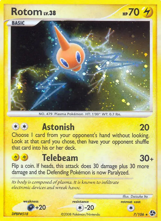 Rotom 7 Great Encounters Pokesingles