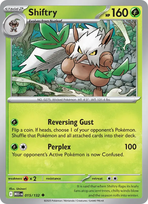 Shiftry 15 Mega Evolution Pokesingles