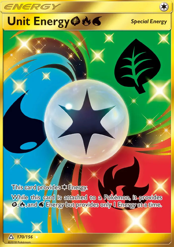 Unit Energy GrassFireWater 170 Ultra Prism Pokesingles