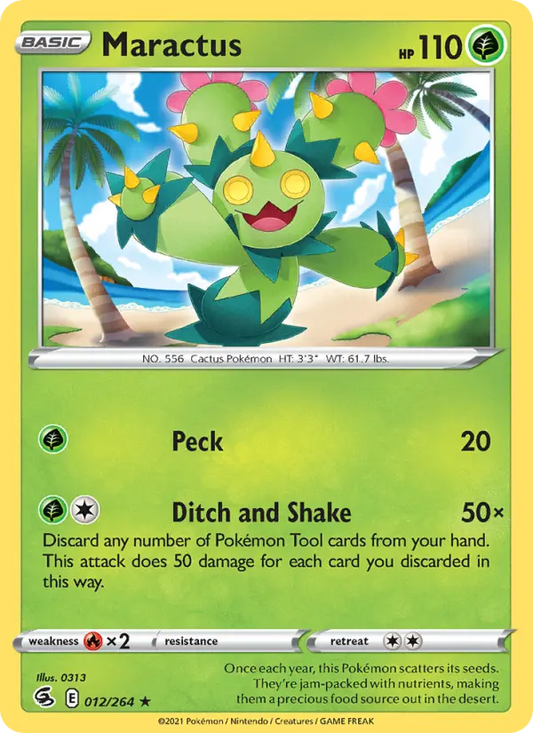 Maractus 12 Fusion Strike Pokesingles