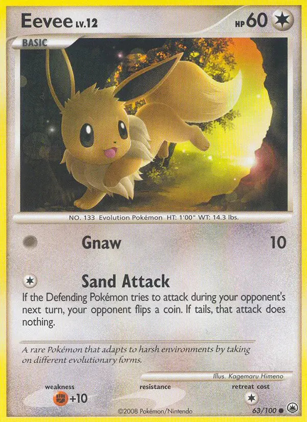 Eevee 63 Majestic Dawn Pokesingles