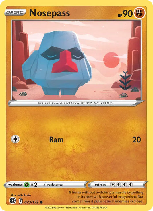 Nosepass 73 Brilliant Stars Pokesingles