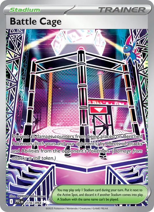 Battle Cage 116 Phantasmal Flames Pokesingles