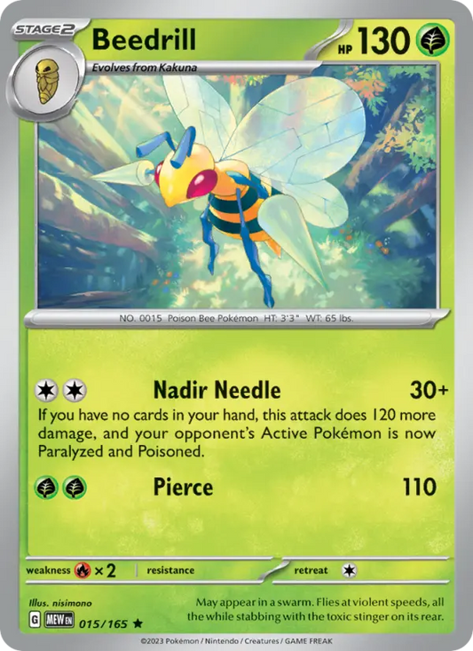 Beedrill 15 151 Pokesingles