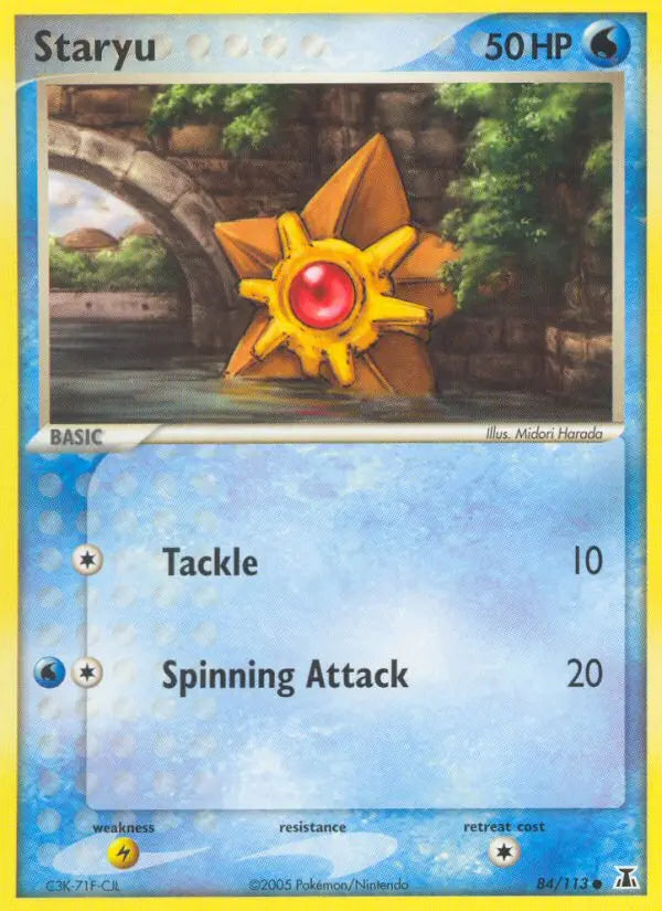 Staryu 84 Delta Species Pokesingles