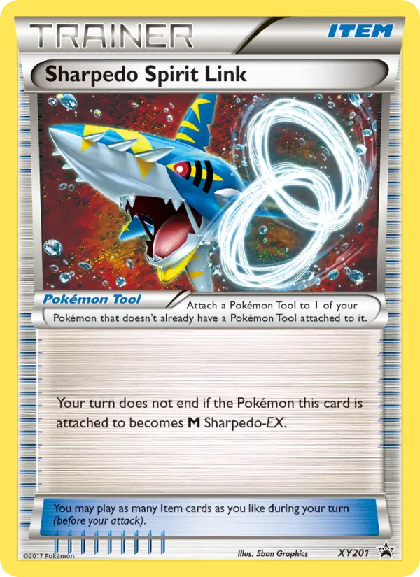 Sharpedo Spirit Link XY201 XY Black Star Promos Pokesingles