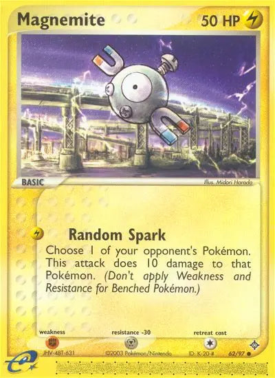 Magnemite 62 Dragon Pokesingles