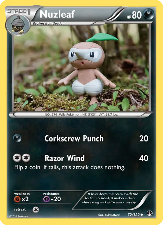 Nuzleaf 72 BREAKpoint Pokesingles