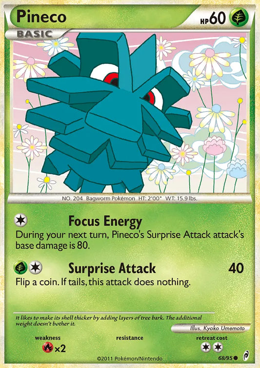Pineco 68 Call of Legends Pokesingles