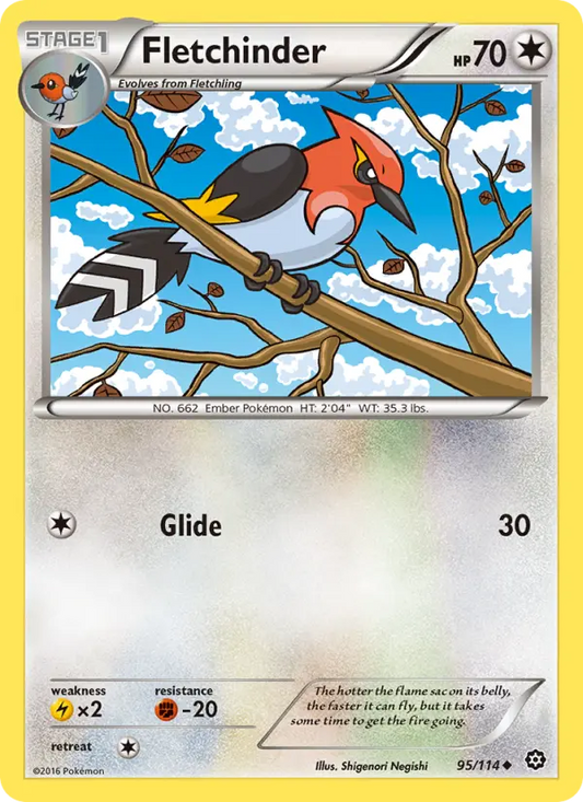 Fletchinder 95 Steam Siege Pokesingles