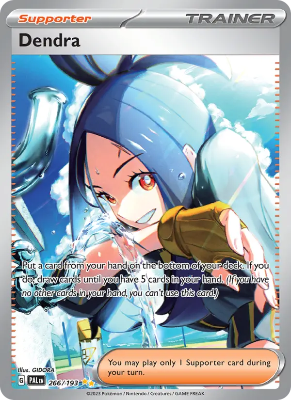 Dendra 266 Paldea Evolved Pokesingles