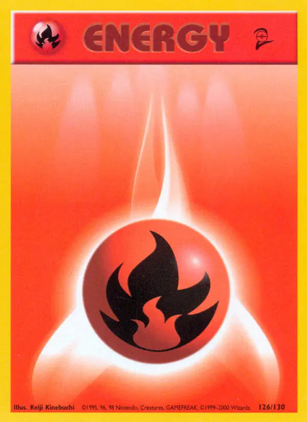 Fire Energy 126 Base Set 2 Pokesingles