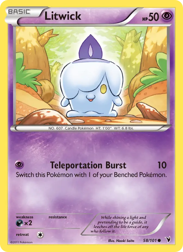 Litwick 58 Noble Victories Pokesingles