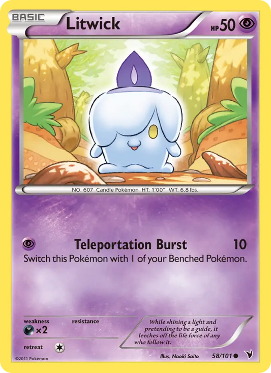 Litwick 58 Noble Victories Pokesingles