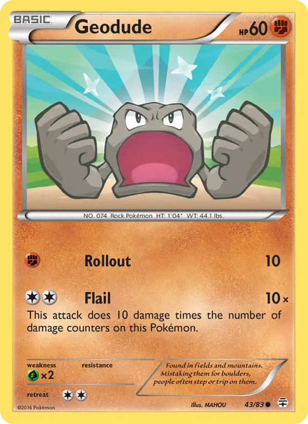 Geodude 43 Generations Pokesingles