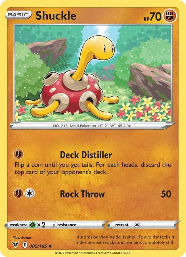 Shuckle 85 Vivid Voltage Pokesingles