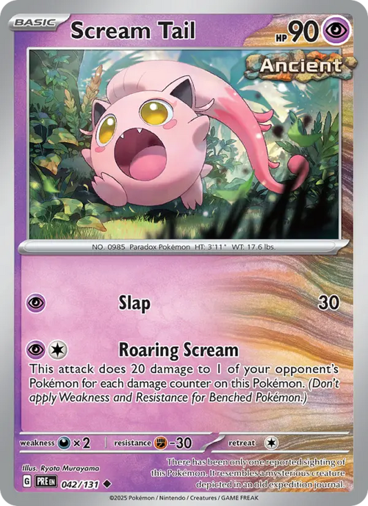 Scream Tail 42 Prismatic Evolutions Pokesingles